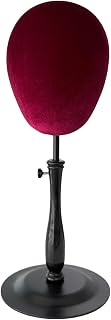 GOLDTIPS HAIR Velvet Wig Stand Mannequin Head with Adjustable Stand, Unisex Wig Accessory Display Dummy - Salon, Studio, S... Price In India