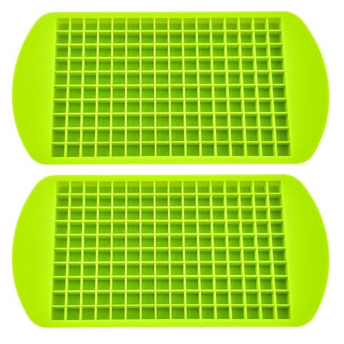 Bandeja flexible para cubitos de hielo de silicona 2 piezas miniatura 1