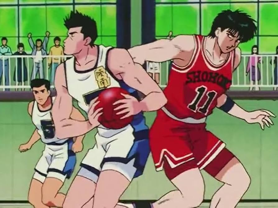 スラムダンク 背景付セル画 大判 陵南 翔陽 当時物 スラムダンク 背景付セル画 大判 陵南 翔陽 当時物 スラムダンク