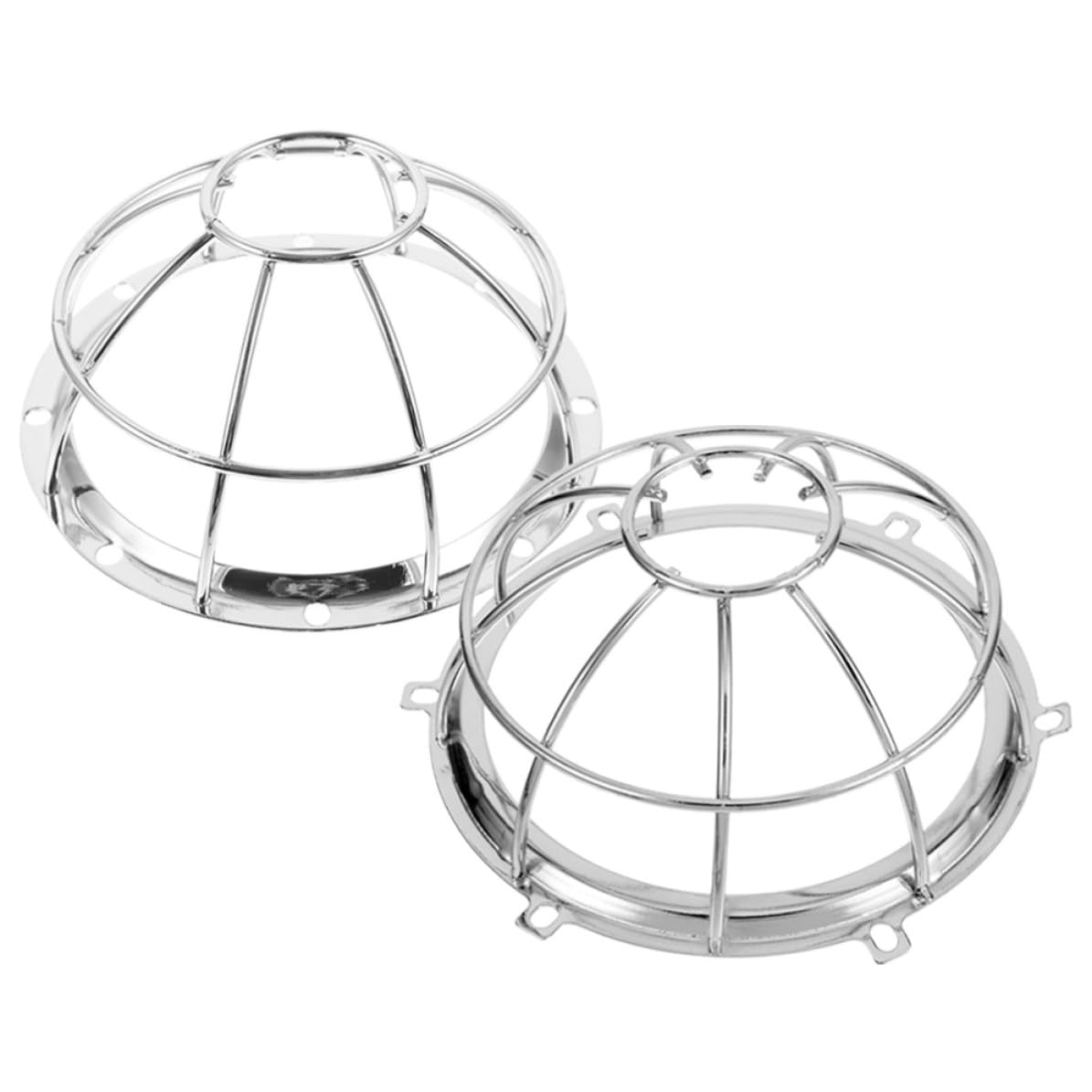 Protector de rociadores contra incendios FOMIYES de hierro color plata paquete de 2 piezas
