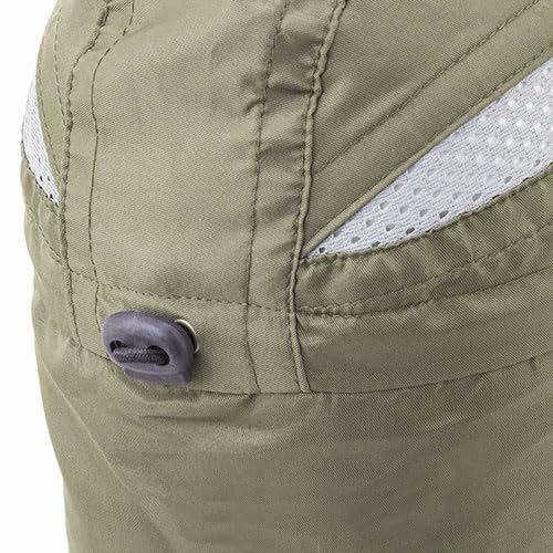 Miniatura 2 de Bluecholon Gorra Con Protector Cuello-Nuca. Gorra Trekking Montaña Senderismo. Gorra Cierre Ajustable Microfibra. Gorra Hombre. Gorras Mujer. Camel