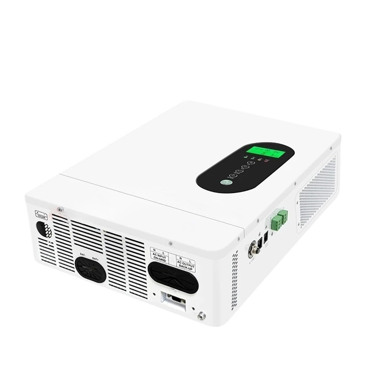 Inversor híbrido Solar MPPT de 8 kW con conexión a Red y Fuera de Red, CC 48 V, CA 240 V, 100 A Integrado(240VAC)