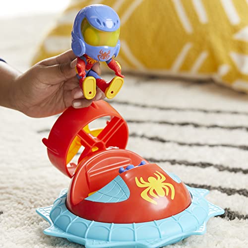 Spidey Et Ses Amis Extraordinaires Web Spinners Spidey Avec Roto Glisseur - vue 8