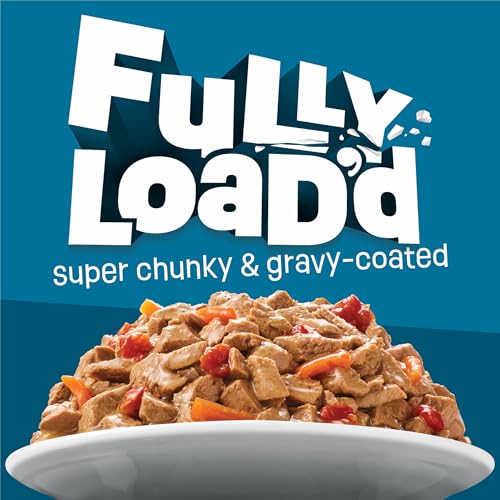 Friskies Purina Fully Load'd Wet Cat Food, Chicken, 24 Count, 5.5 oz - image 2