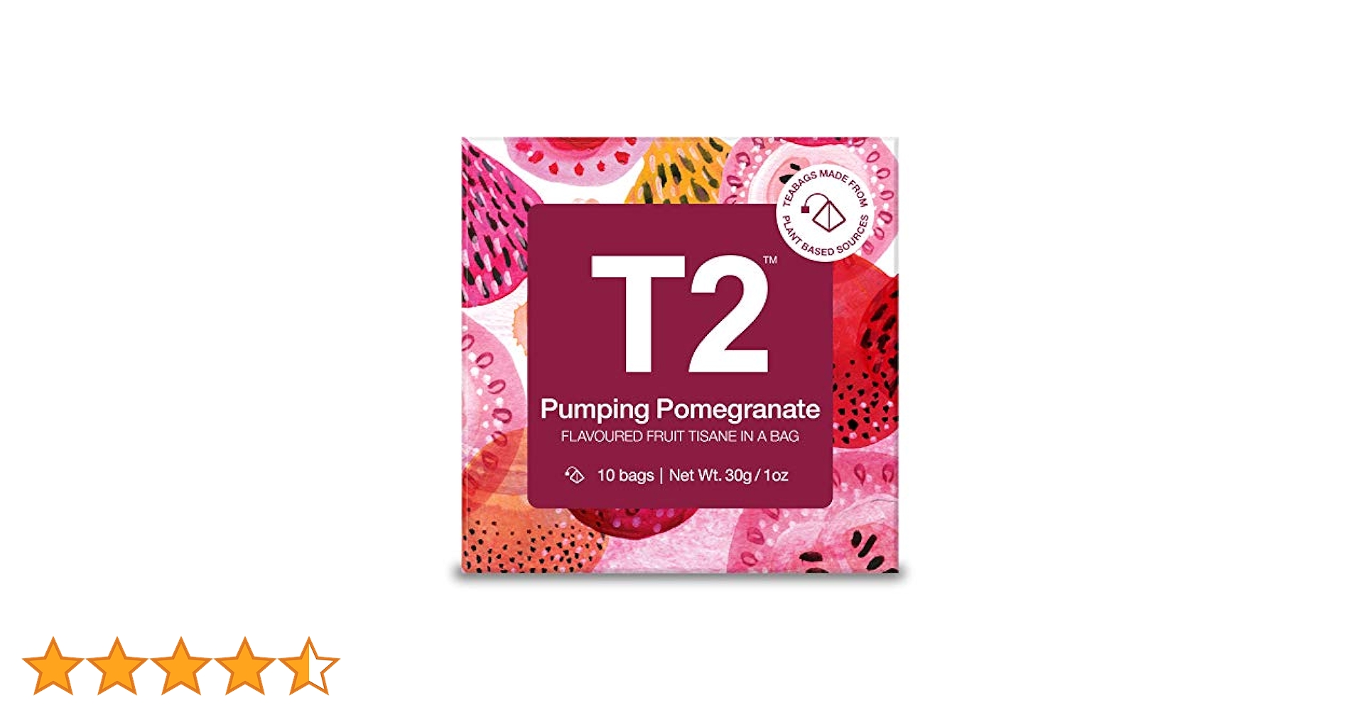 Amazon.co.jp: T2 tea ティーツー ザクロティー Pumping