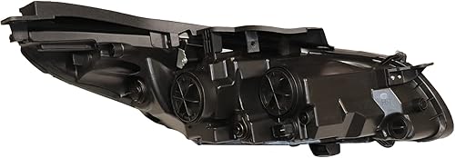 Miniatura 9 de CNCEST Par de faros delanteros halógenos  carcasa cromada lente transparente  ajuste directo  para Hyundai Sonata 2015 2016 2017  delantero