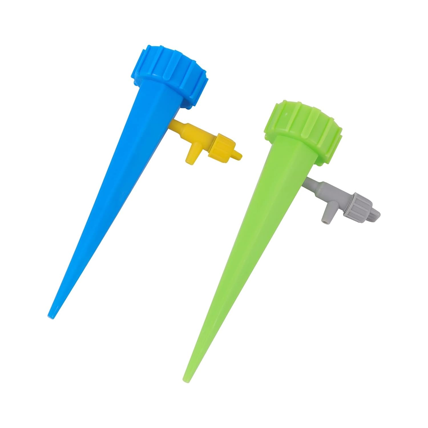 Hose Connector Adapter 5/10/15 Pieces Automatic Drip Watesystem Drip Nail Kit Garden Household Plant Flower Automatic Waterer Tool/15 Pcs Blue