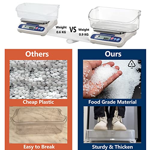 Upgrade 240356402 Refrigerator Door Bin Replacement Part, Compatible With Frigidaire Refrigerator Door Shelf Lfss2612Tf0 Ffss2615Ts0 Fghs2631Pf4A Fghs2655Pf Lgus2642Lf1 Lfss2612Te0 Door Bin(2-Pack) #TOP1