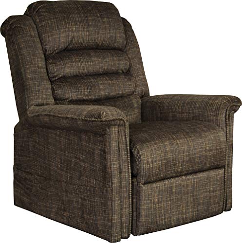 4825- (Chocolate) Catnapper Soother Power Lift Full Lay Out Chaise Recliner with Heater