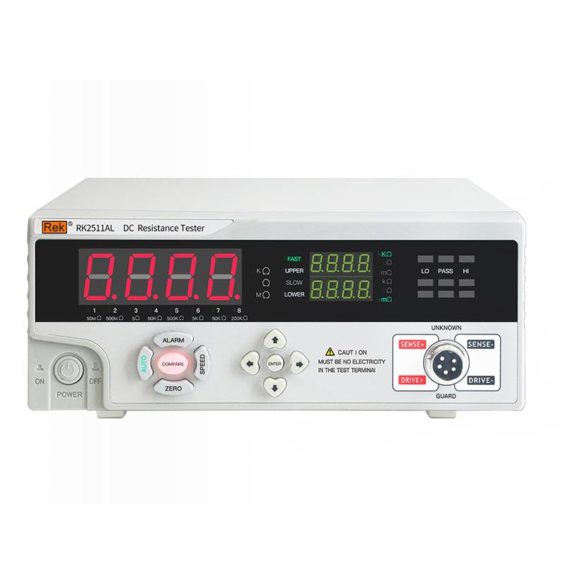 RK2511AL DC Low Resistance Tester 0.01mΩ-200KΩ,Interface None