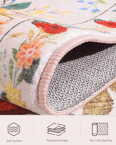 Tapis grand format antidérapant facile à nettoyer pour cuisine