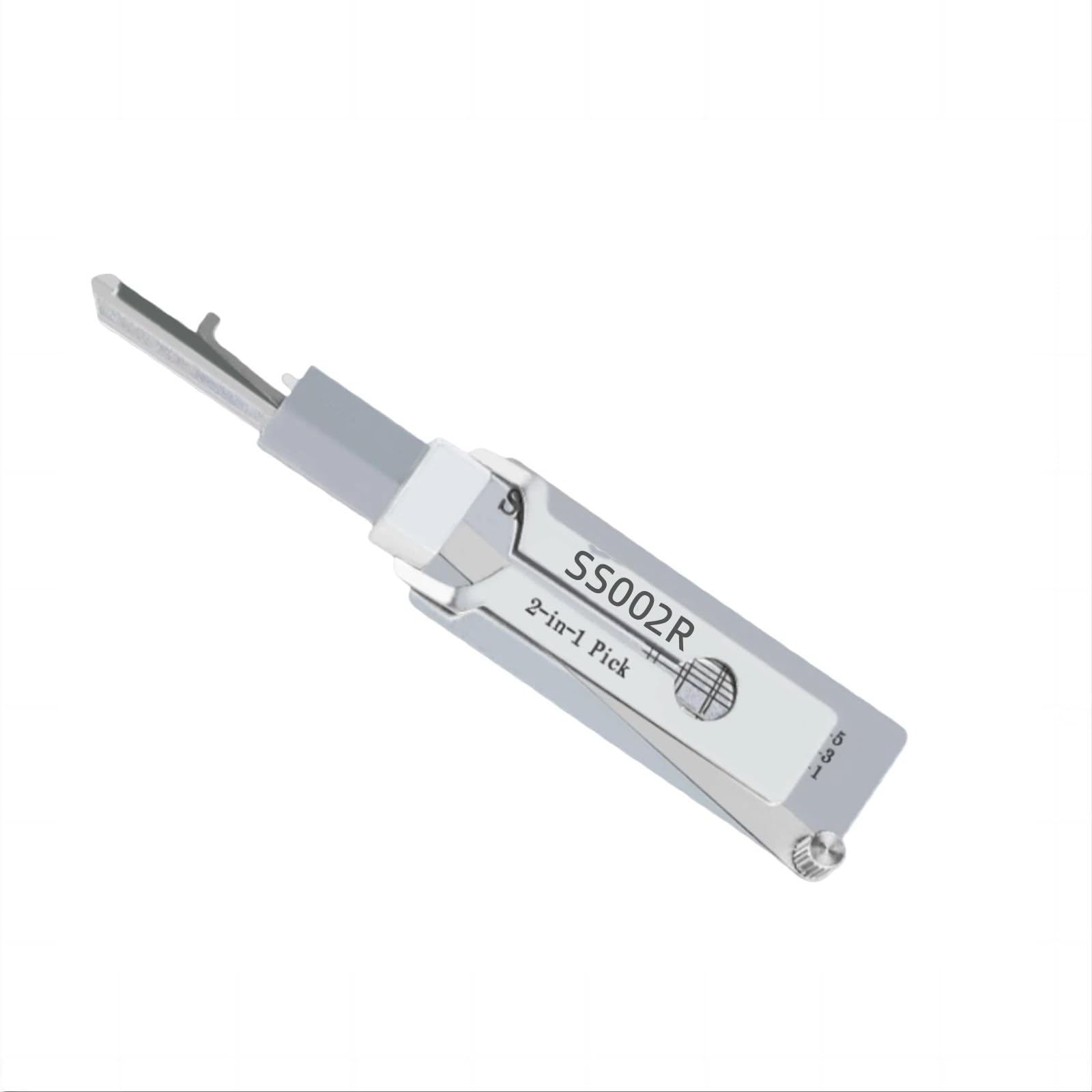 Outil de serrurier 2-en-1 pour crochetage et décodeur pour cadenas maîtres(SS002R)
