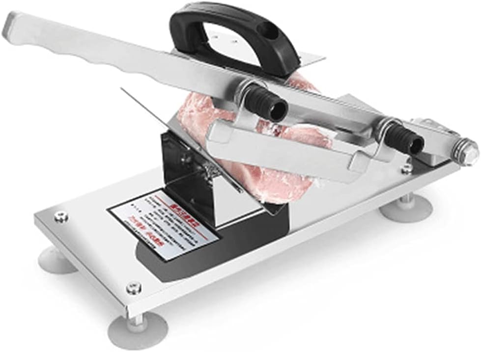 Kitchen Tools Meat Slicing Machine Alloy+Stainless Steel Household Manual Thickness Adjustable and Vegetables Slicer Gadget
