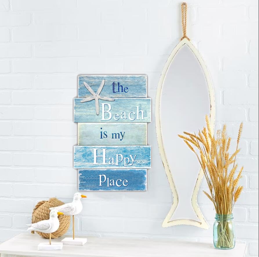 MODE-HOME-Coastal-Wall-Decor-for-Home-Beach-Wall-Art-Wooden-Hanging-Sign-with-Starfish-Element-Perfect-Beach-Themed-Room-Decor-and-Ocean-Decor-for-Bathroom-Bedroom-Coastal-Living-Spaces-115-x-17 MODE HOME Coastal Wall Decor for Home Beach Wall Art Wooden Hanging Sign with Starfish Element Perfect Beach Themed Room Decor and Ocean Decor for Bathroom Bedroom Coastal Living Spaces 115 x 17