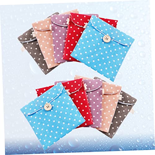 Bolsa de almacenamiento portátil para toallas sanitarias Beavorty 10 unidades miniatura 3