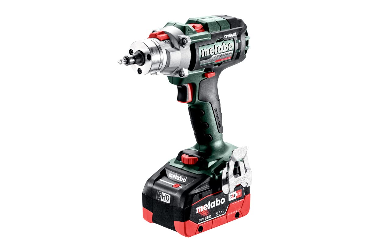 Metabo SB 18 LTX-3 BL Q I akumulatorowa wiertarko-wkrętarka udarowa do metalu 18 V (wiertarko-wkrętarka udarowa, wiertarka, śrubokręt, bez akumulatora + ładowarka) # 603182850