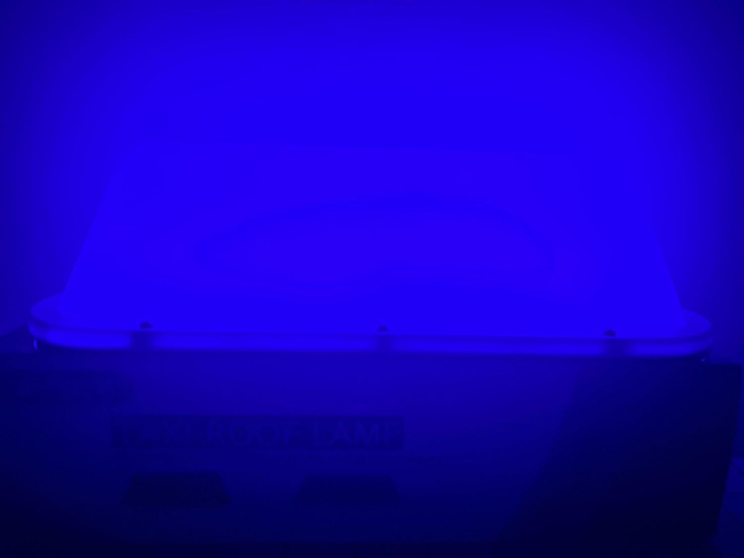 Blank Sign Light Customizable DIY Stickers Cab Top Roof USB Rechargeable Battery with Magnetic Base 24Keys Remote Control Colorful Dome Light