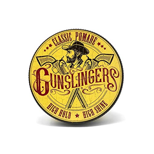 Gunslingers Vegan Friendly, Classic Pomade Made in England and Cruelty Free, 75ml