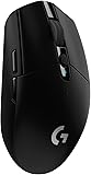 Logitech G305 LIGHTSPEED Wireless Gaming Mouse, HERO 12K Sensor, 12,000 DPI, Lightweight, 6 Programmable Buttons, 250h Battery Life, On-Board Memory, PC/Mac - Black - 1
