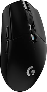 Logitech G305 LIGHTSPEED Wireless Gaming Mouse, HERO 12K Sensor, 12,000 DPI, Lightweight, 6 Programmable Buttons, 250h Bat…