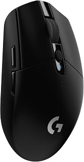 Logitech G305 LIGHTSPEED Wireless Gaming Mouse - HERO 12K Sensor, 12000 DPI, 250 Hour Battery, Lightweight 99g, Black