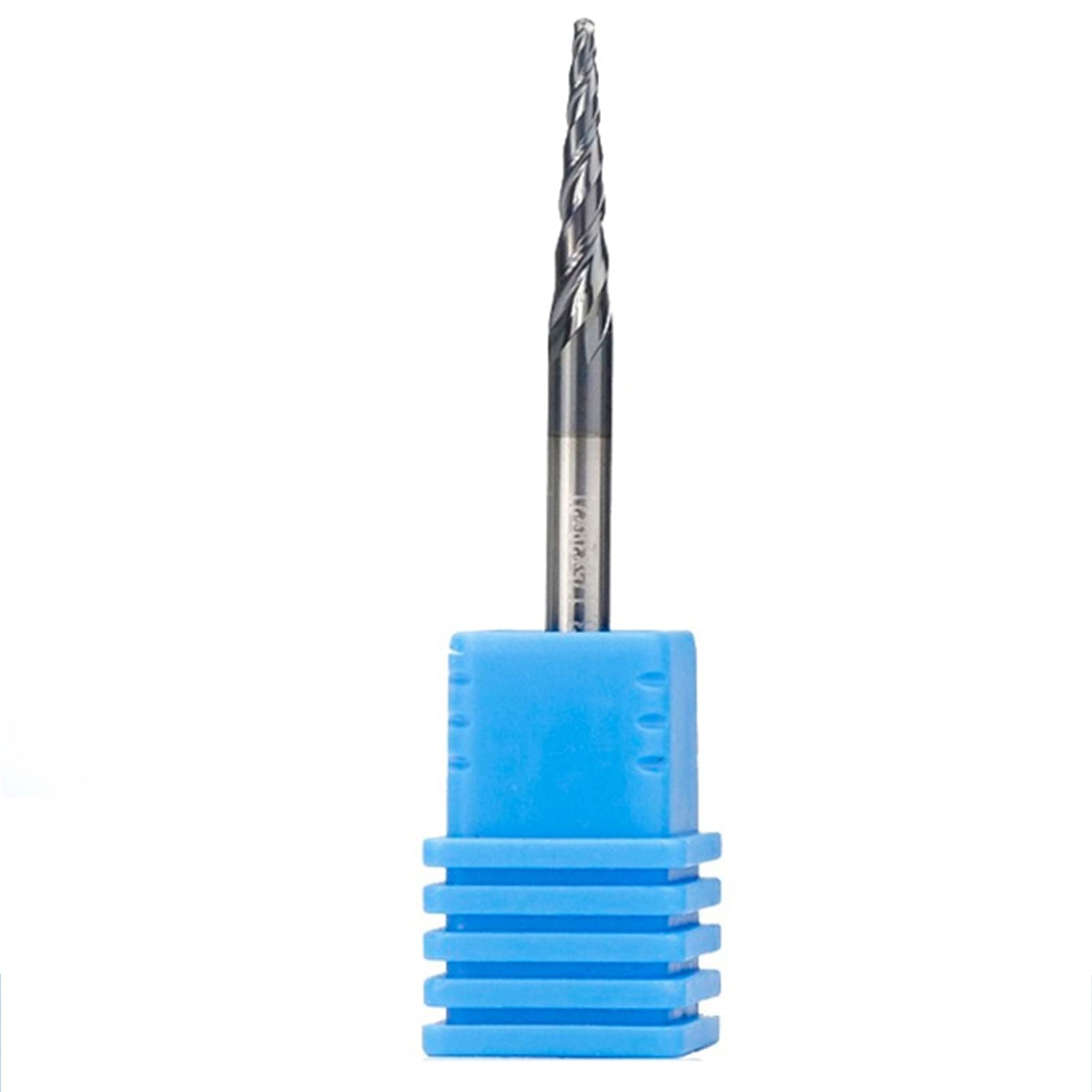 SUOFEILAIMU-PHONE CASE Metal 3.175mm Shank R0.25-R1.0 Tapered Ballnose End Mill CNC Milling Cutter Carbide Woodworking Engraving Bit (Cutting Edge Length : R1.0xD3.175x15x38L)