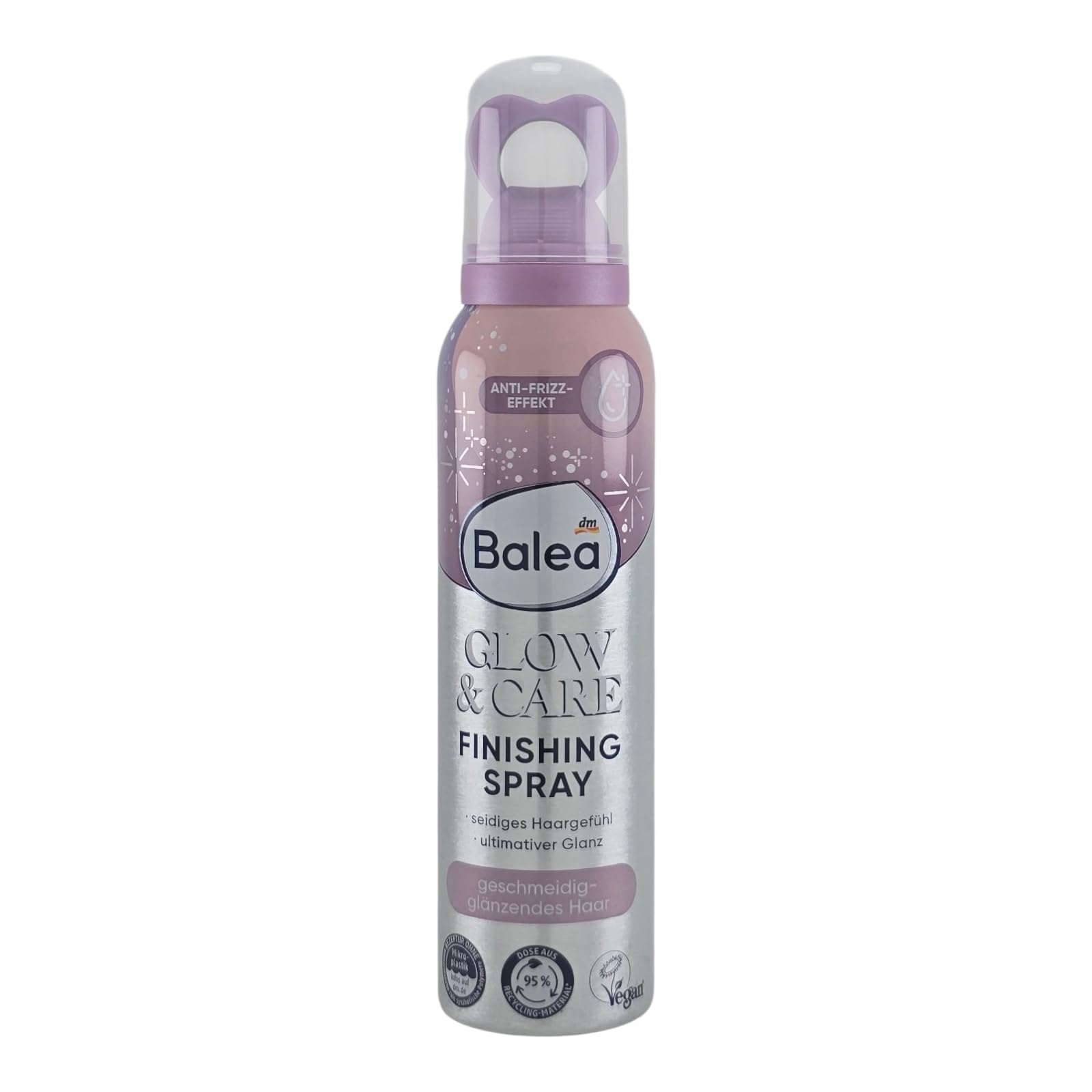 Glow - Set per la cura dei capelli (2 pezzi) | Perfect Shine Coat spray di protezione dal calore (150 ml) & Glow & Care Finish Spray (150 ml) | per la massima lucentezza, anti-crespo e setosi capelli
