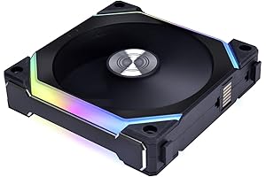 Lian Li UNI Fan SL V2 RGB Revolutionized Daisy-Chain ARGB Fan 120mm Single Pack.