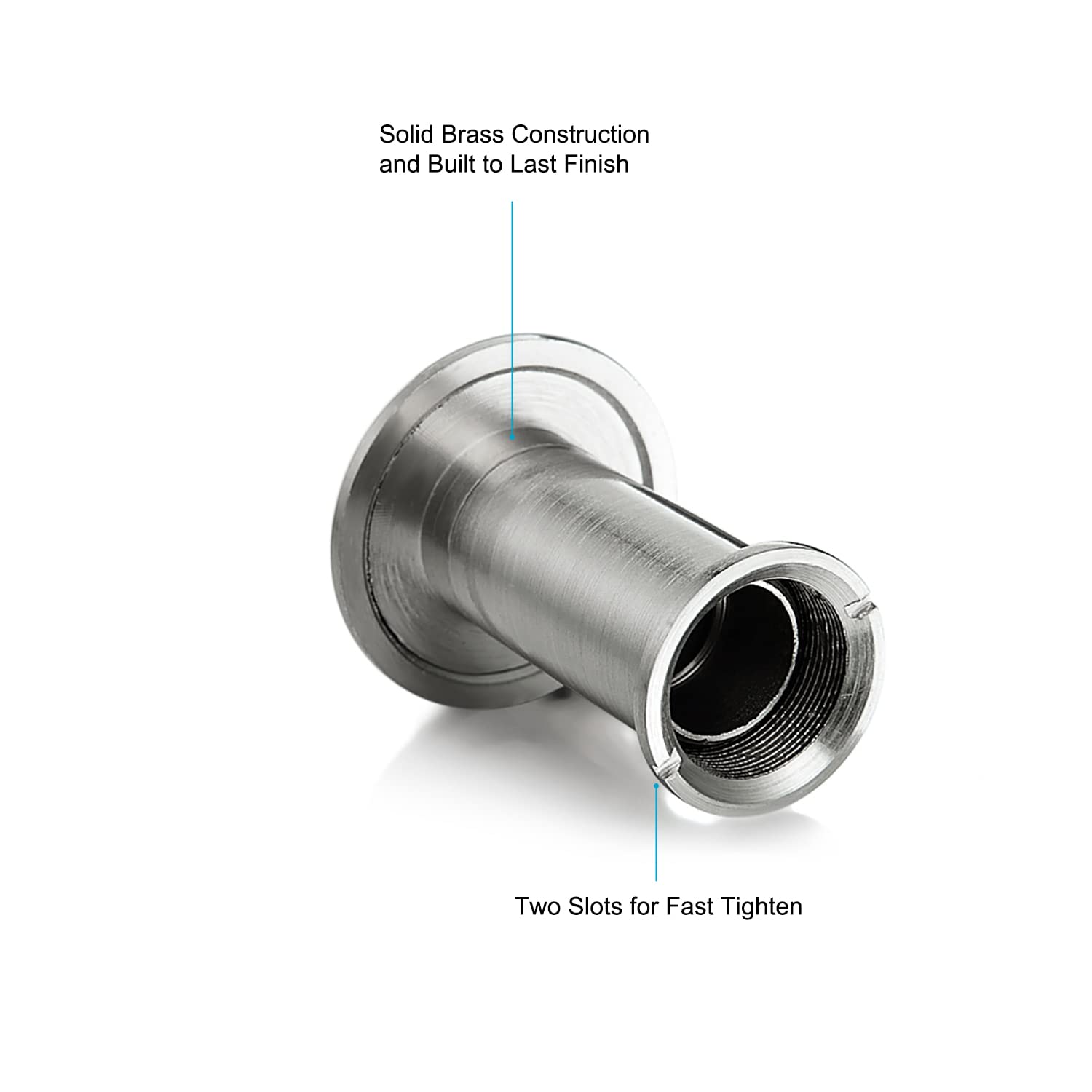 Togu TG1612–3016 ng-ab Messing UL aufgeführten 220-degree Türspion für 1–3/20,3 cm zu 2–1/15,2 cm Türen, antik bronze-Finish