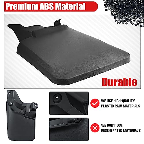Image of Mud Flaps Compatible with Toyota Tacoma 2023-2016 (with Fender Flares) Mud Guards Splash Guards Tire Protector Mudguard [Doesn't Fit SR]
