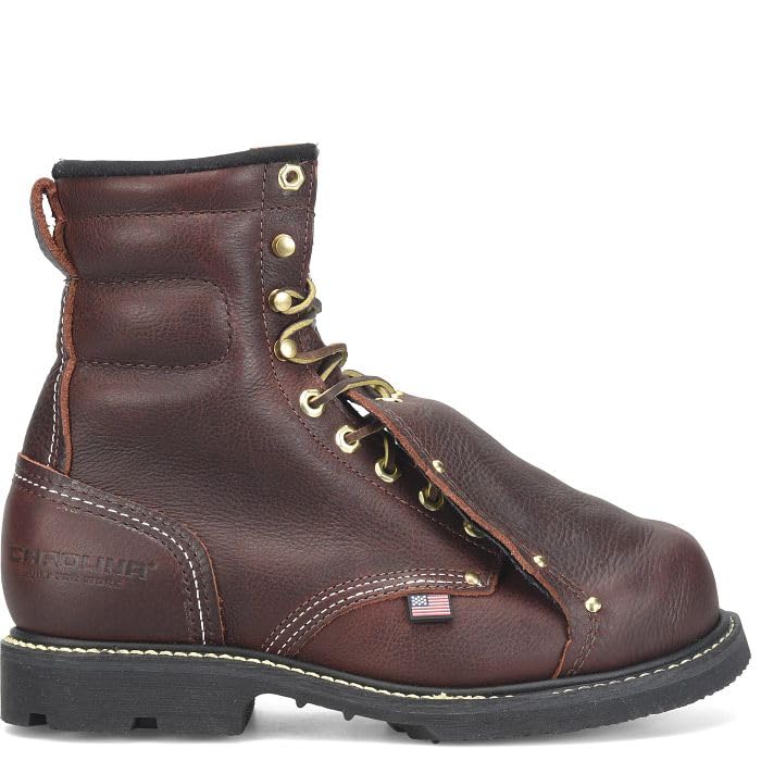 Carolina Men's Int Hi Met Guard Steel Toe Heavy Duty Work Boot, Vibram Outsole, Kevlar Stitching, Industrial & Construction2