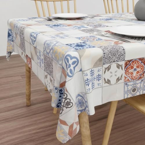 Image of Wings Star Dining Table Cover for 6 Seater, 54 x 78 inch Size, Waterproof and Dustproof Table Sheet,Dining Table Cover 6 Seater Waterproof (54 x 78 inch Dining Table Cloth Rectangular