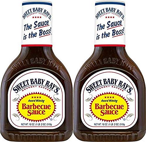 Sweet Baby Rays Lot de 3 paquets de sauce pour barbecue 45 ml
