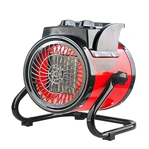 MOVOLS Electric Space Heaters, Draagbare verwarmer Thermostaat Air Warmer Radiator Kamerwachelaar 2KW Snelle Heat 3 Gear Aanpassen