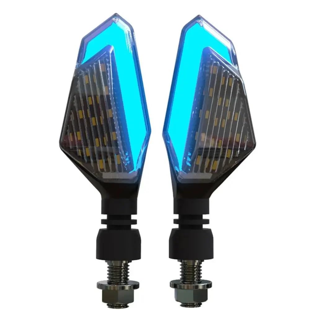 Clignotant LED moto universel feux de circulation diurnes de rechange - 7