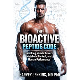 The Bioactive Peptide Code Audiobook By Harvey Jenkins PhD MD cover art