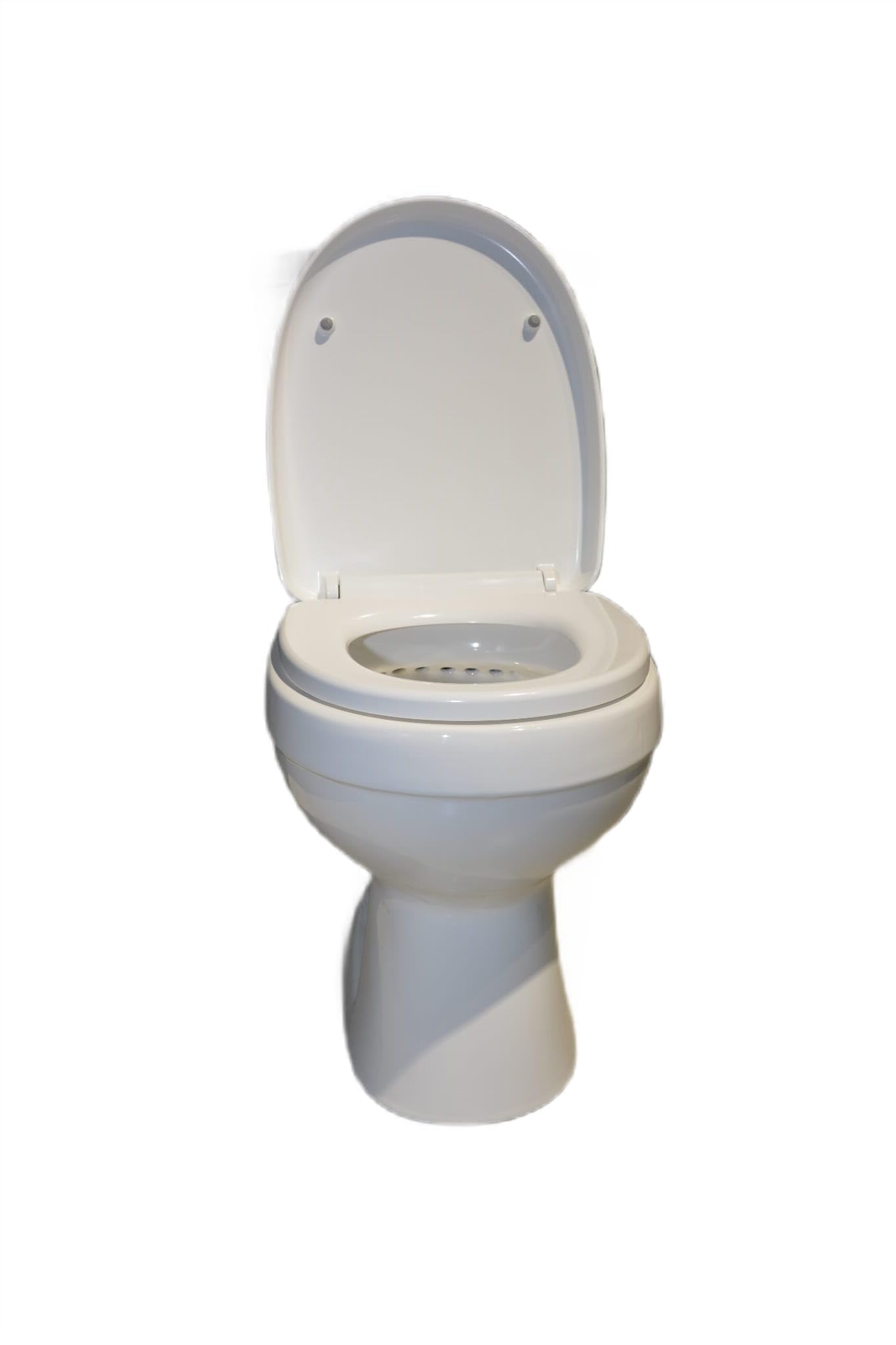Inodoro compacto premium 76,5 x 39 x 72 cm, drenaje vertical/horizontal + asiento de duroplast de cierre suave, primero blanco