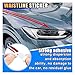 32Ft Car Pinstriping Tape, Vinyl Pin Striping Decals Car Trim Stripe Tape DIY Stickers, Universal Car Hood Body Side Stripe Glossy for Auto Motorcycle Home Door Musical Instrument (Red)