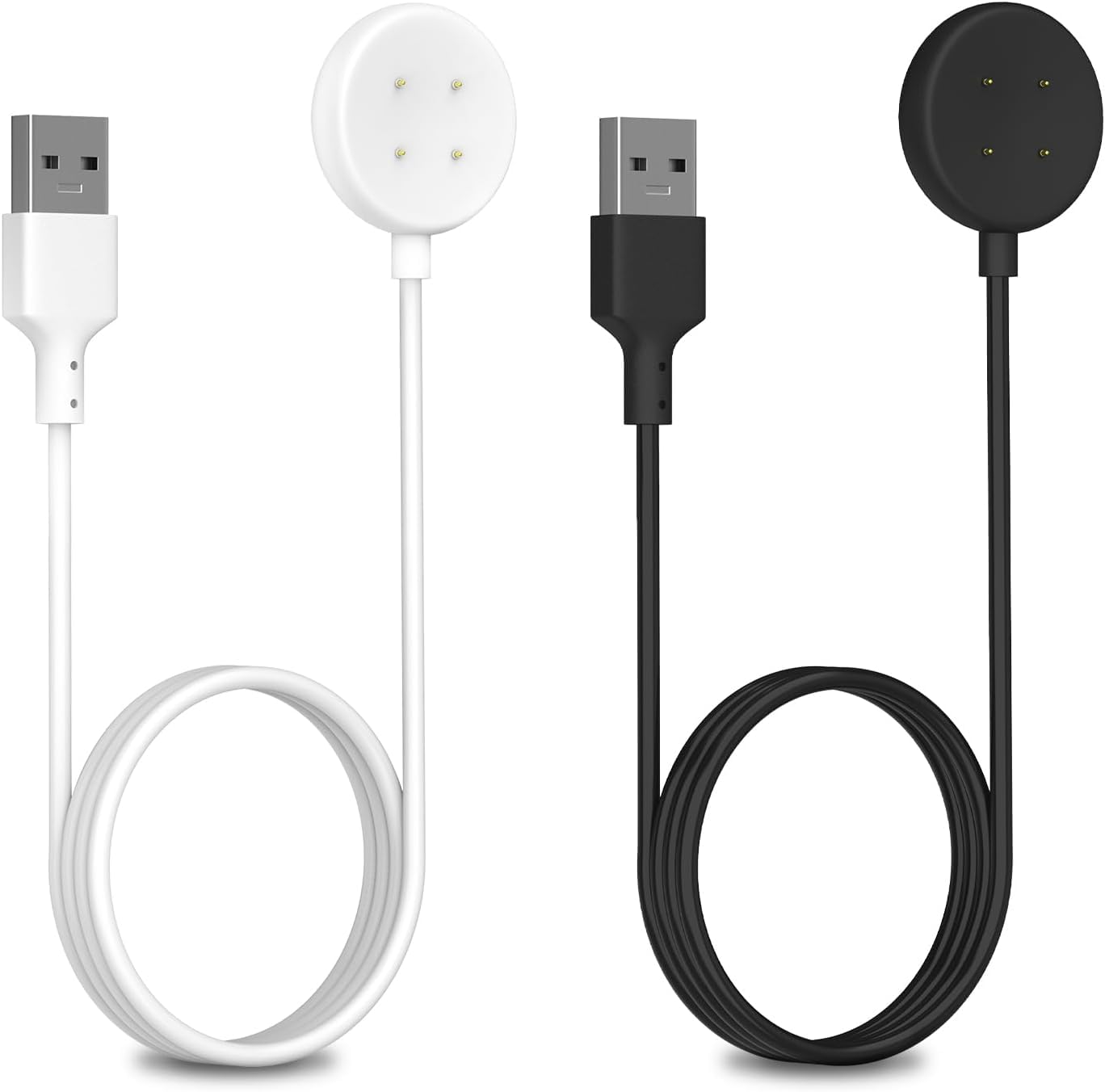 Tuocal 2 Pack Charger Compatible with Google Pixel Watch 2 Charger, Replacement USB Charger Stand Adapter Charge Cord Cable 3.3ft for Google Pixel Watch 2