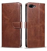 Amazon.co.jp: LEERBAN iphone 7plus用 ケース 手帳型 カード収納