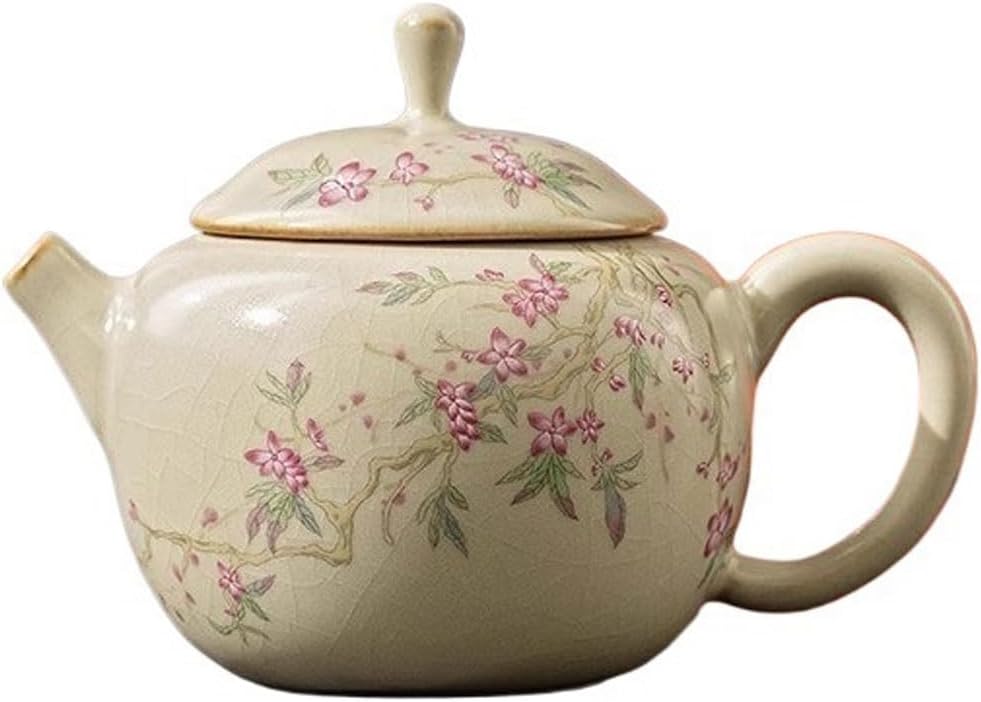 GUERNSEY Tea Kettle Teapot Single Pot Household Small Chinese Style 175ML Ceramic Single Teapot Kung Fu Tea Set Ceramics Tea Kettle