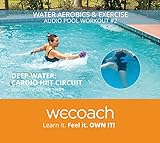 WECOACH Deep Water Cardio HIIT Circuit Audio - Core Strength Training Exercises- 50 Minutes Audio CD - Instructional Aquatic Aerobics Workout Media Guide #2