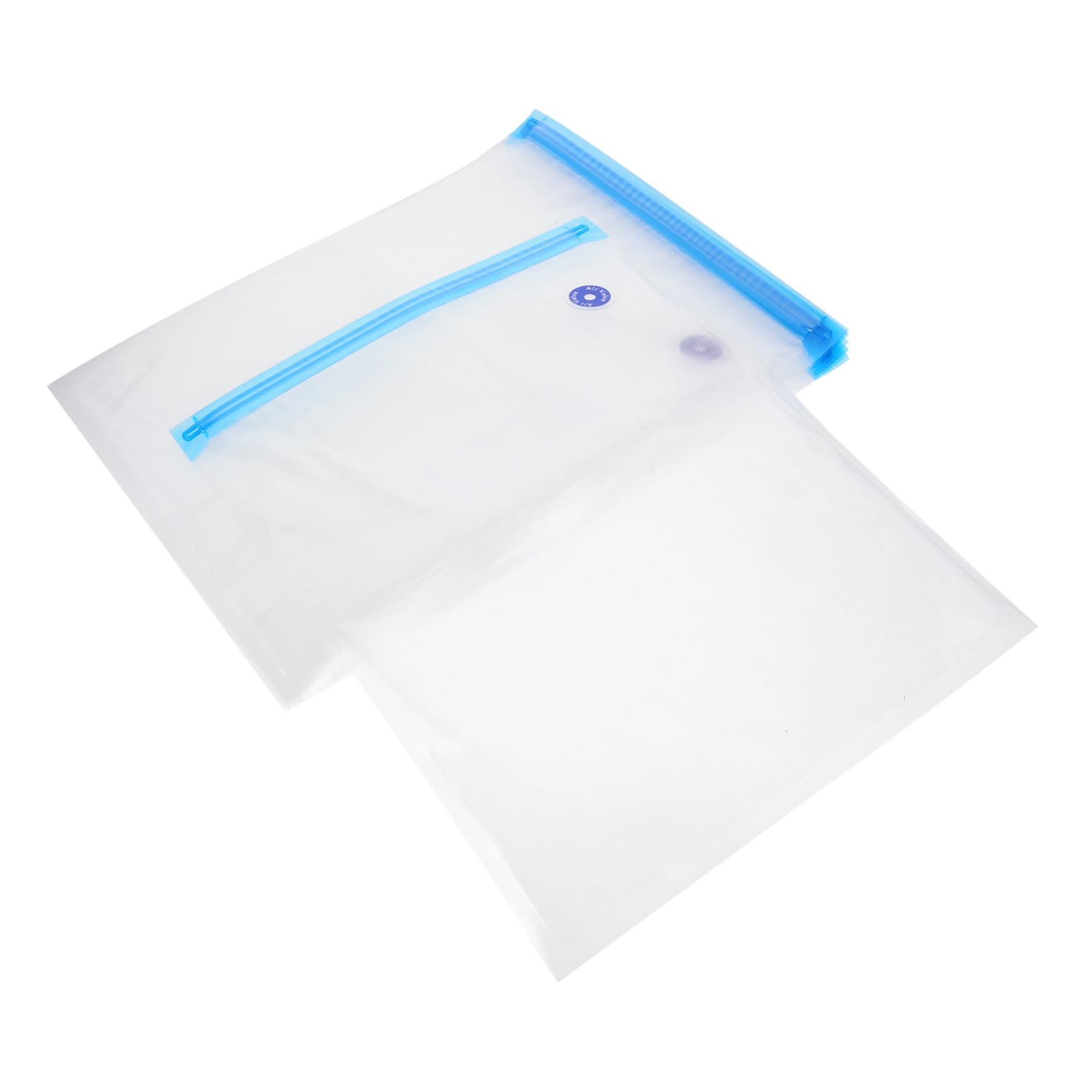 MOLUCKFU 10 Pack Reusable Food Storage Bags Freezer Bags Vacuum Sealer for Food Preservation -free 13.39 x 10.24 Inches