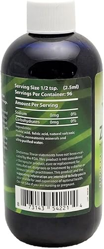 Miniatura 2 de ZeoHeal - Suplemento mineral de ácido húmico y fúlvico de 8 onzas líquidas (paquete de 3)