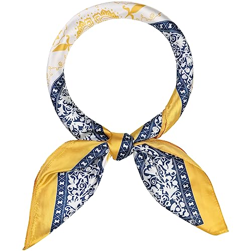 Women Satin Square Scarf, 35