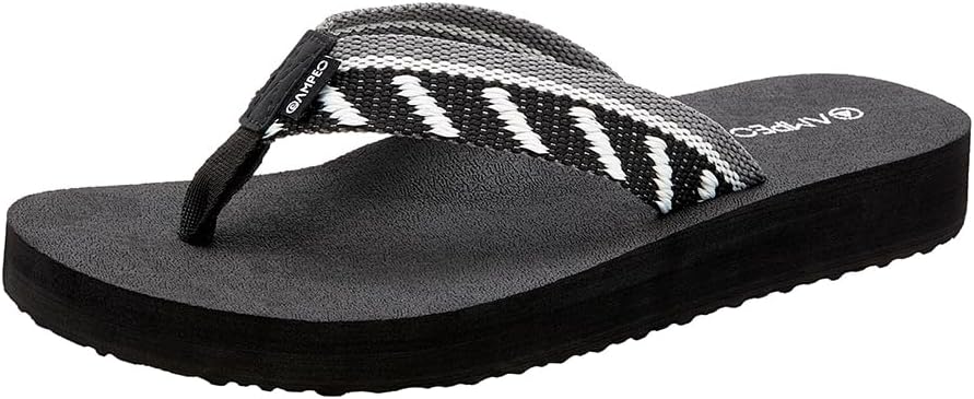 Ampeo Women's Arch Support Flip Flops Comfortable Casual Summer Beach Thong Sandals