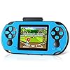 16 Bit Handheld Game Console for Kids Adults, 3.0” Large Screen Preloaded 230 HD Classic Retro Video Games with USB Rechargeable Battery & 3 Game Cartridges for Birthday Gift for Kids 4-12