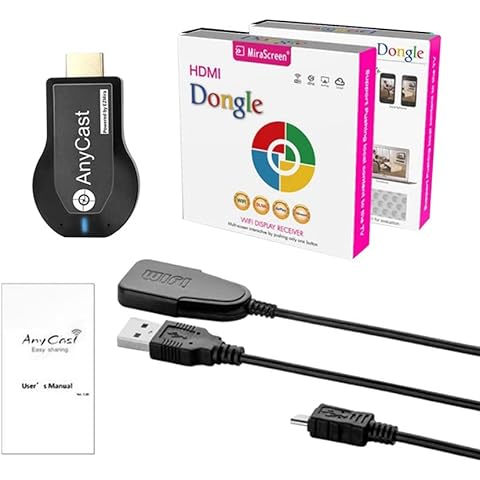 TV Stick 1080P Wireless WiFi Display TV Dongle Receiver for AnyCast M2 Plus for Airplay 1080P HDMI TV Stick Cover