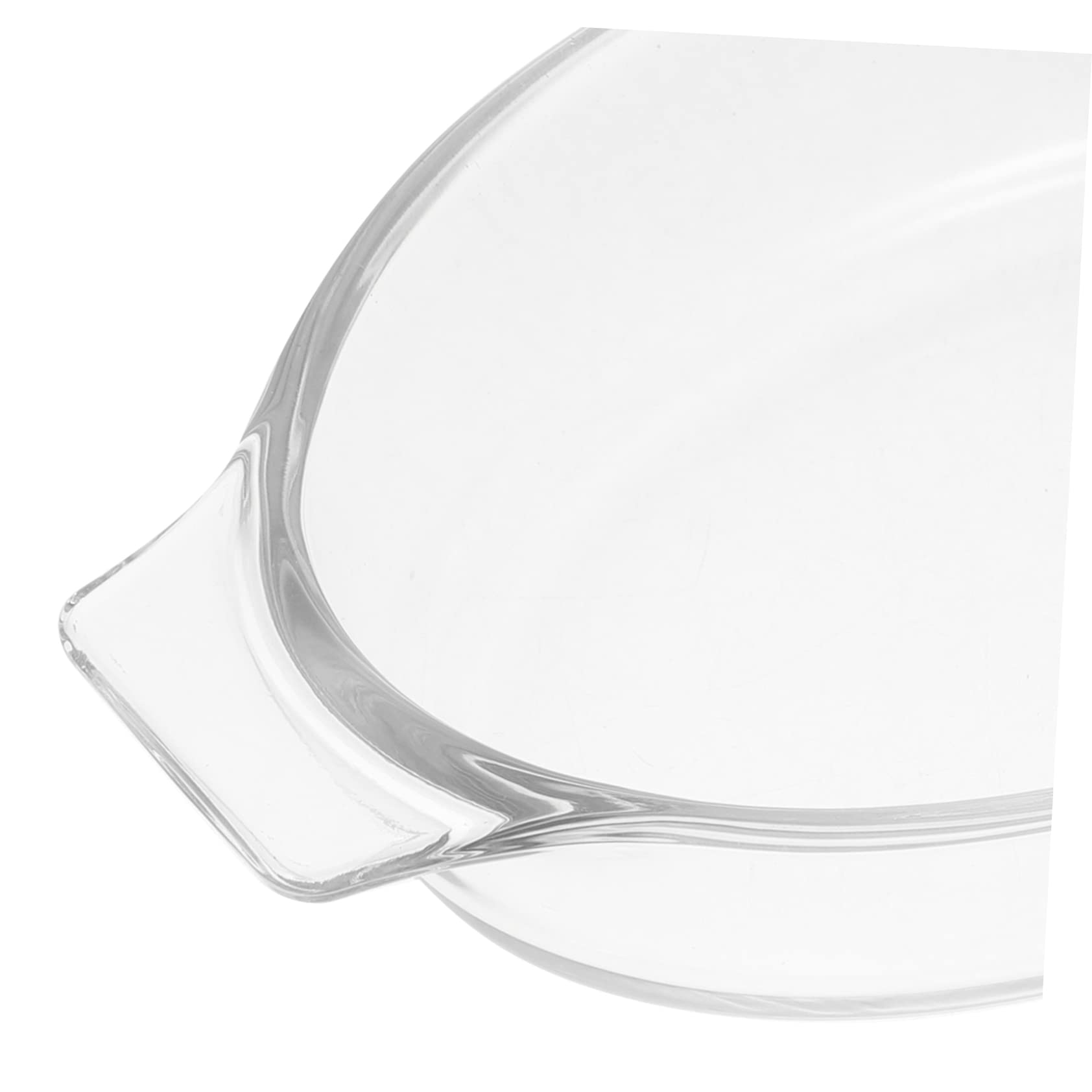 LIFKOME 2 Piezas Para Hornear Plato De Vidrio Para Pastel Bandeja Para Asar En El Horno Plato Para Ensalada Bandejas De Vidrio Para Horno Bandeja Para Asar Para Horno Platos