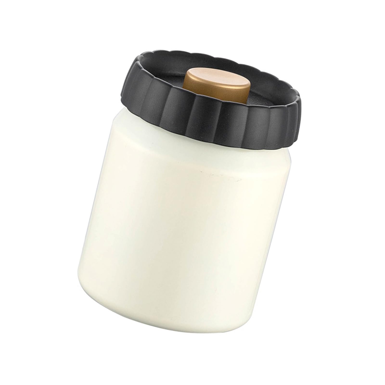 Piceioep Stainless Steel Coffee Jar Vacuum Sealed Food Safe Container Large Capacity for Teas Storage Stainless Steel Coffee Canister